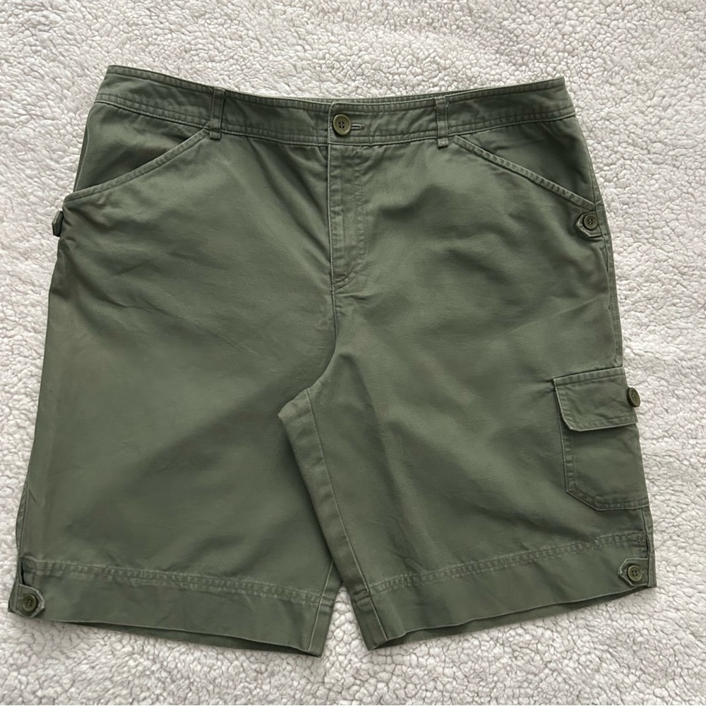 ST JOHN’S BAY Cargo Shorts with Durable Cotton Blend